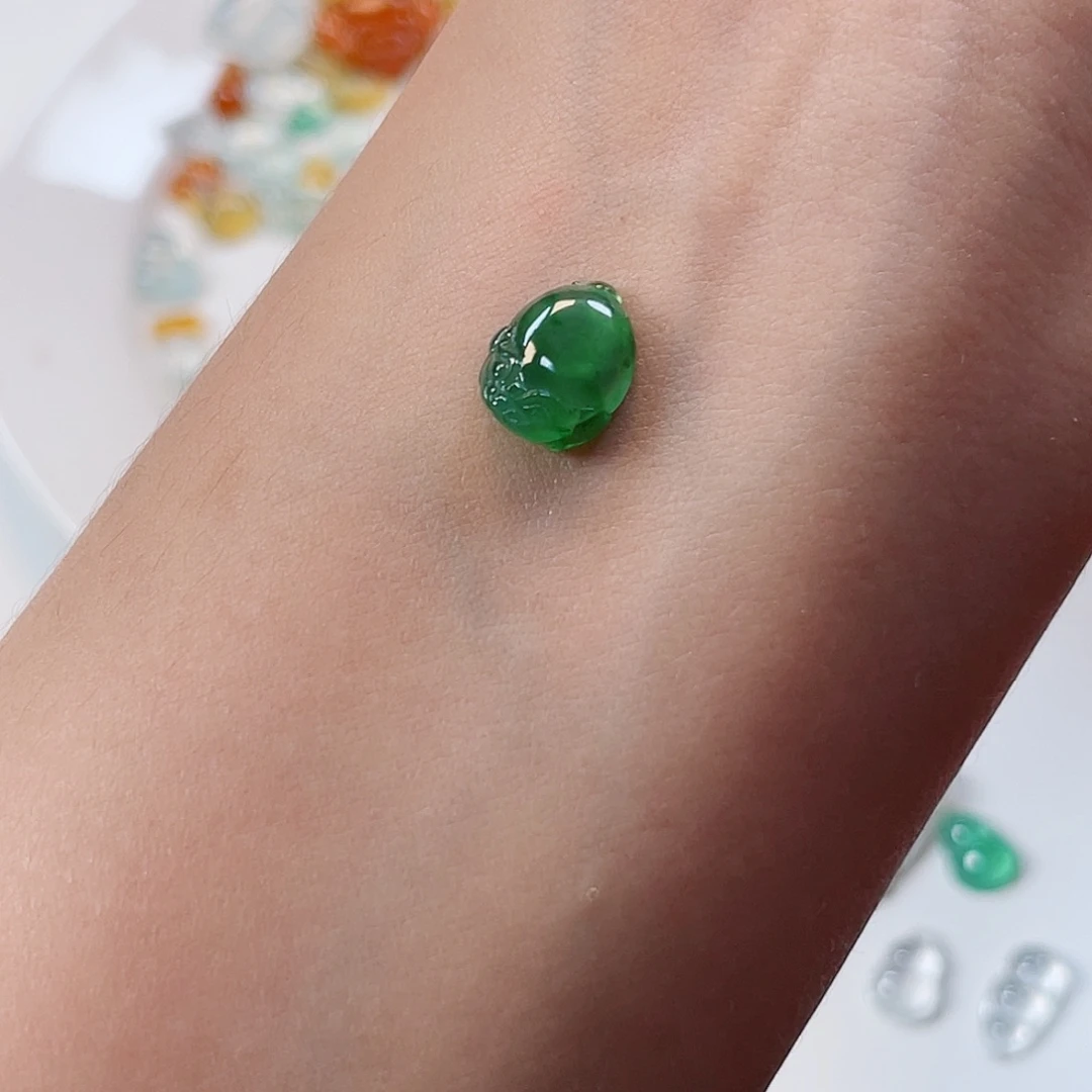 翡翠裸石纯天然A货缅甸翡翠