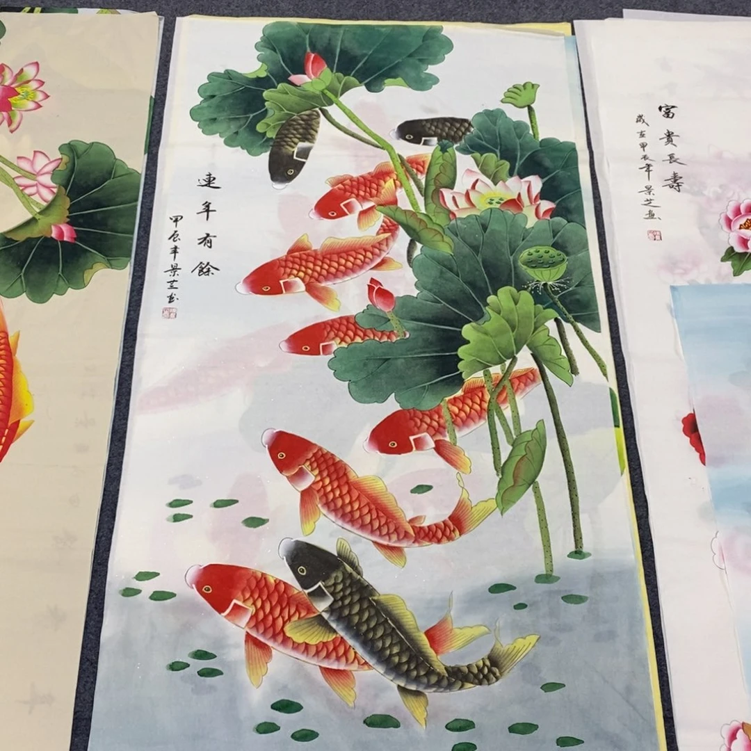 国画140✖️70工笔画画画画画画画画