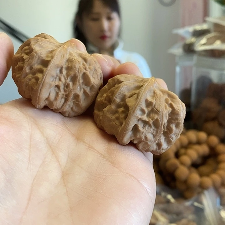 把件文玩核桃41平谷元宝