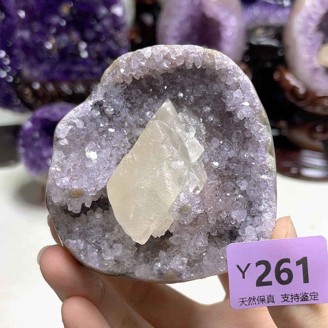 未镶嵌珠宝半成品紫晶
