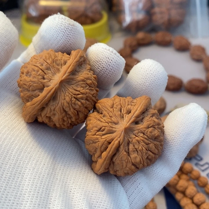 吊坠文玩核桃39野生麒麟墩