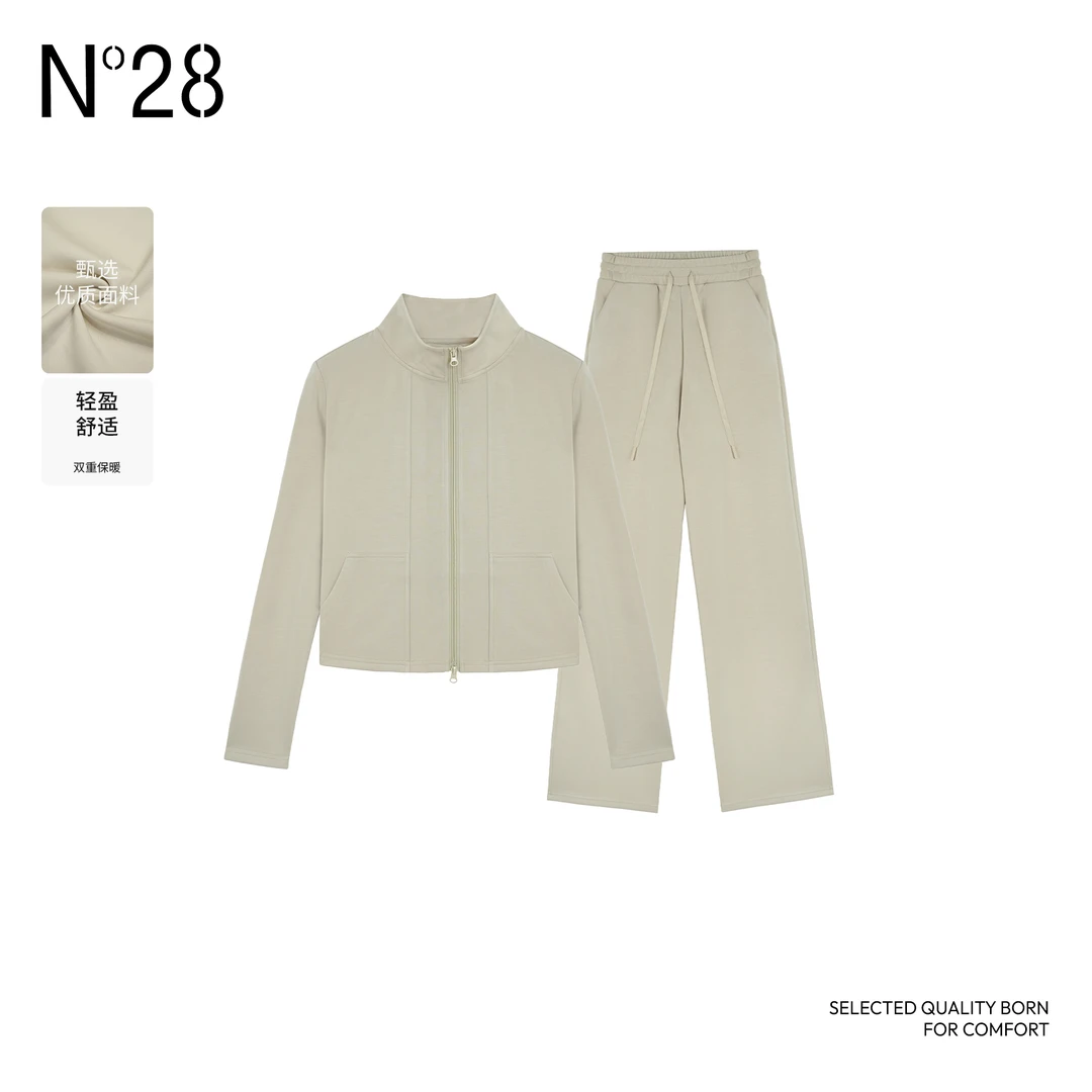 '舒芙蕾'N°28休闲套装2025春季出行必备温婉大方新款气质简约舒适