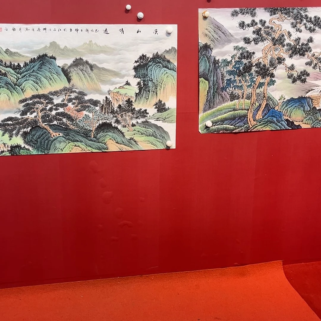 国画用****0手绘国画作品