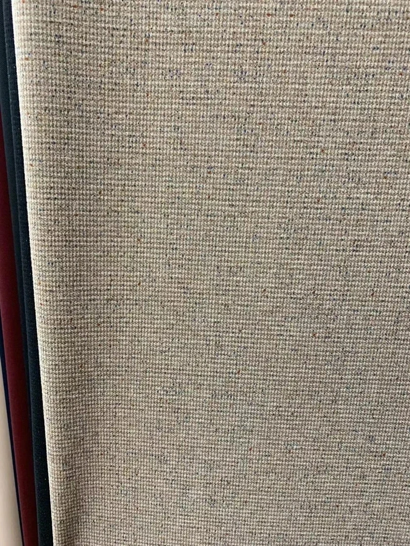 卡其色 繁星点点羊绒布料