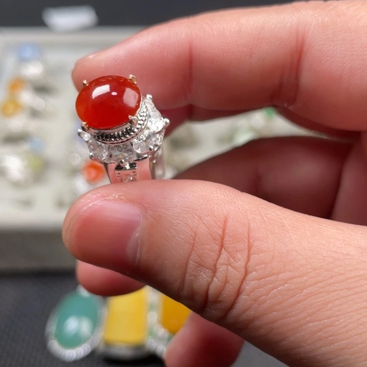 翡翠未镶嵌戒指缅甸天然翡翠