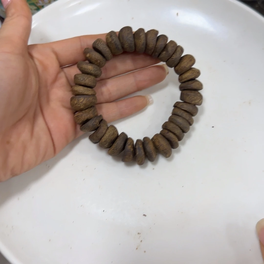 沉香手串奇楠沉香树丁留疤手串28.8