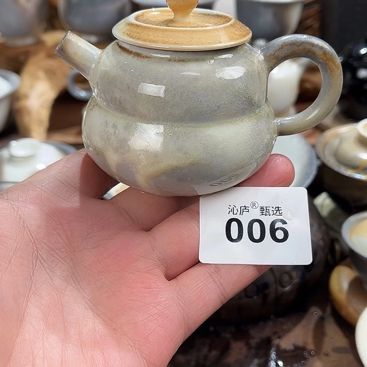沁庐柴窑古法柴烧全手工茶具