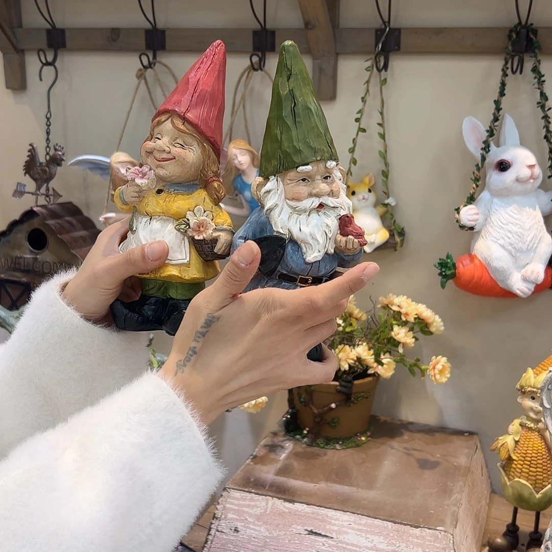 花园摆件红红火火