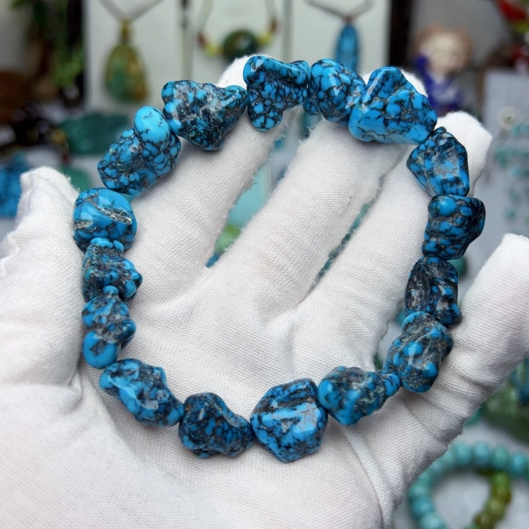 绿松石珠宝奇石未镶嵌