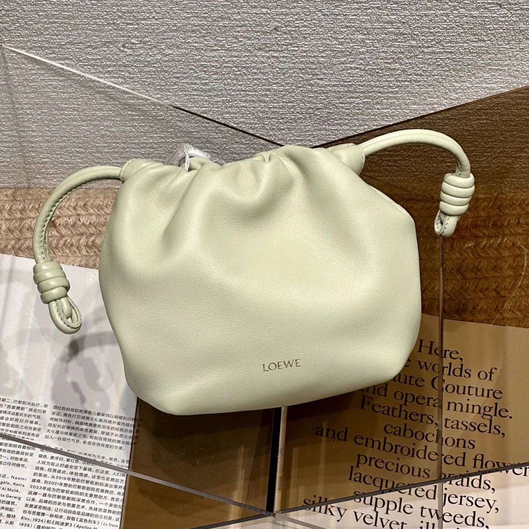 99新 LOEWE/罗意威 薄荷绿色flamenco purse福袋