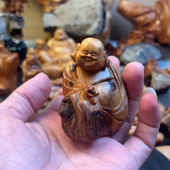 柏木太行崖柏手工雕刻