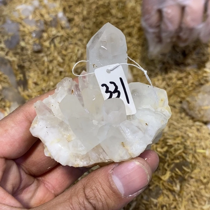 水晶水晶原石摆件未镶嵌