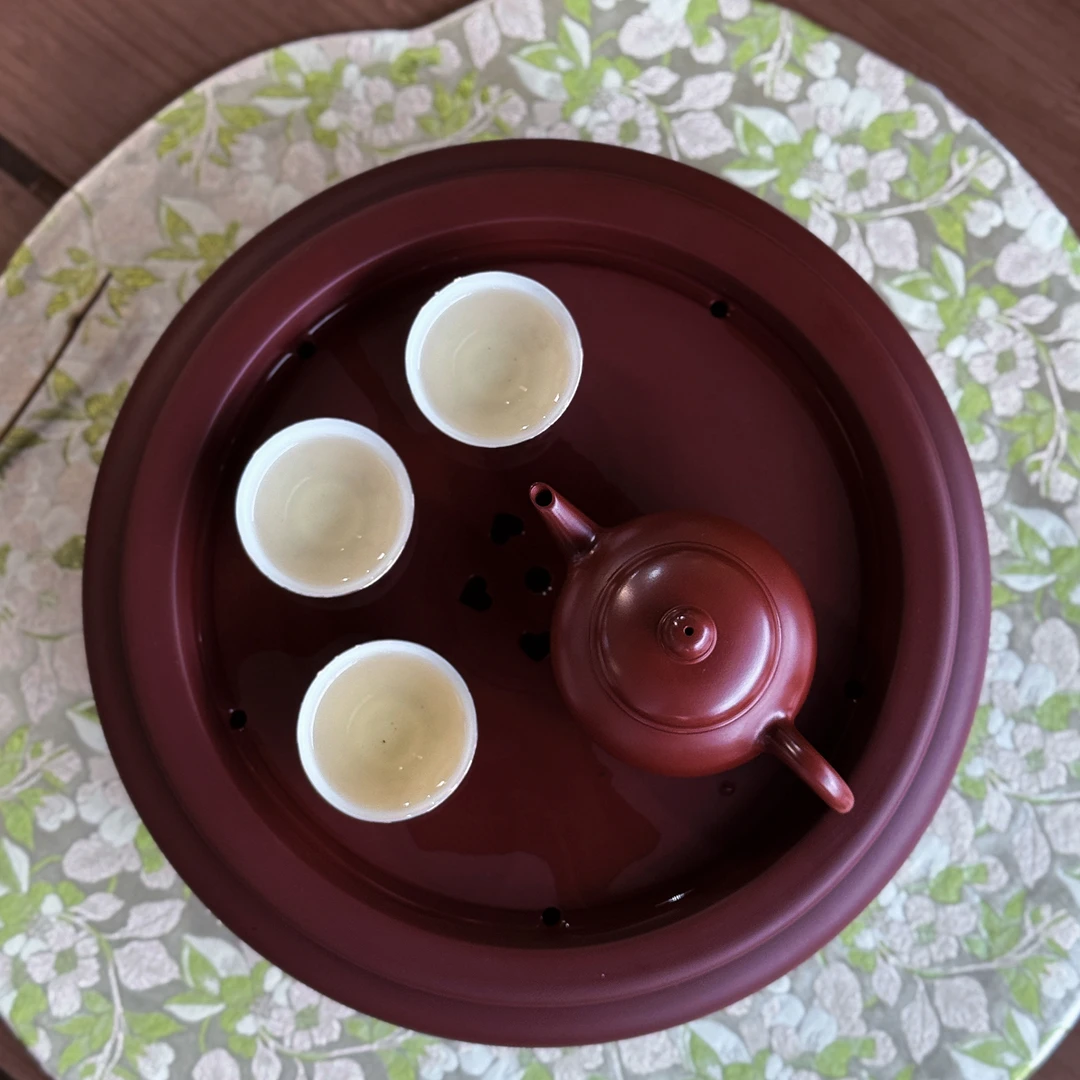 新中式国风海棠干泡垫