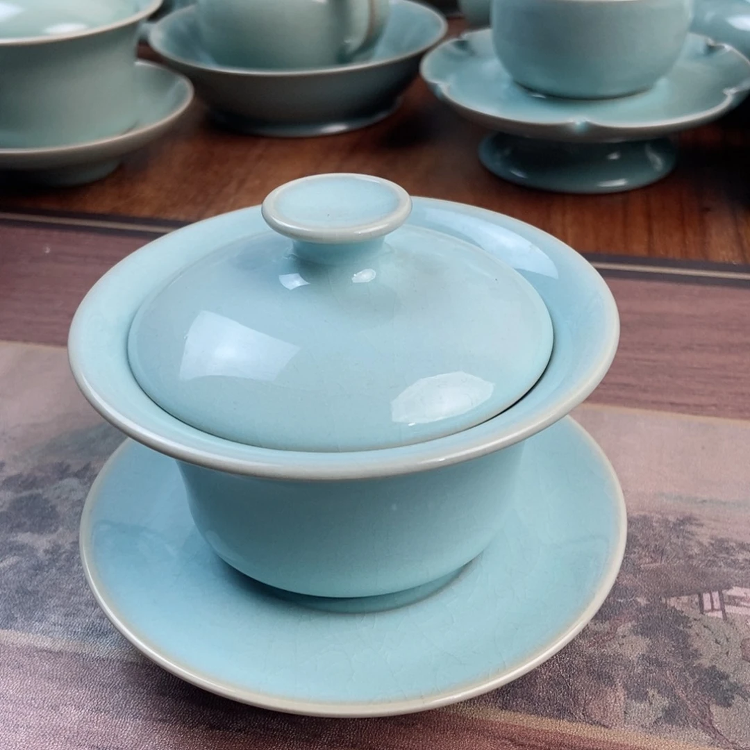 摆件原产地原矿汝瓷～茶器