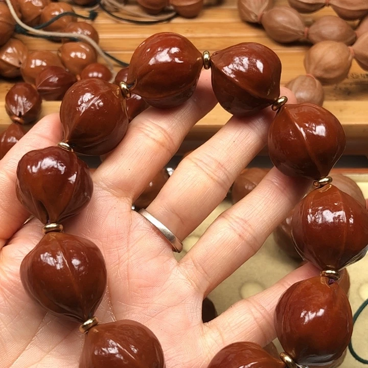 橄榄核手串梅林铁核23 X26不退不换