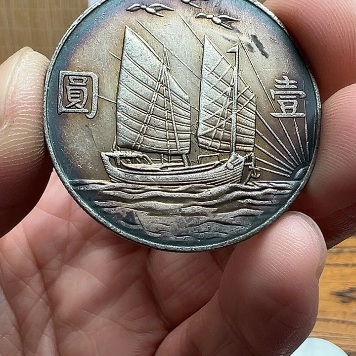 （一家臻藏）可吸翻可吹响龙洋工艺品 精选摆件