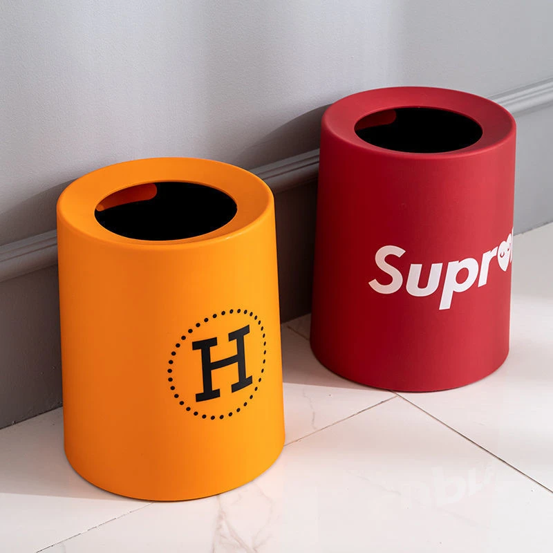 卧室家用ins风垃圾桶厨房客厅网红轻奢创意