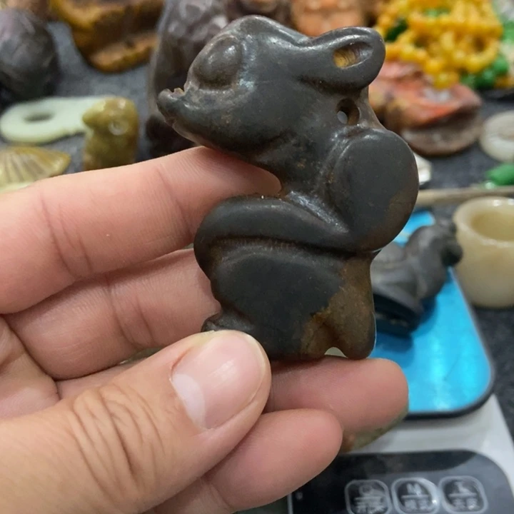 吊坠白玉菩提摆件