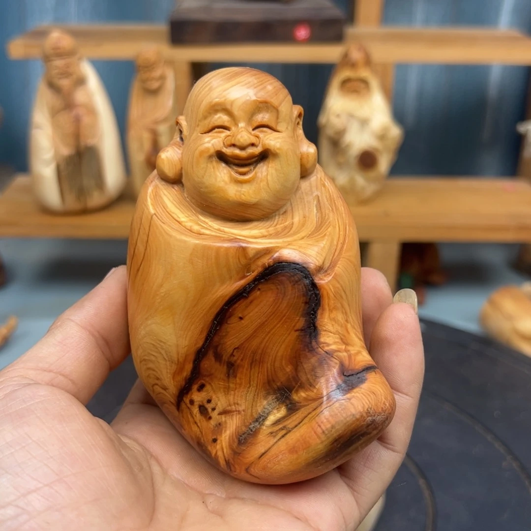 木M*崖柏木摆件手把件