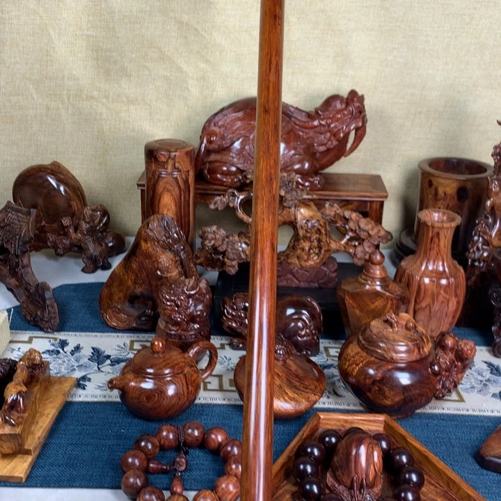 黄花梨/降香黄檀把件香*阁手把