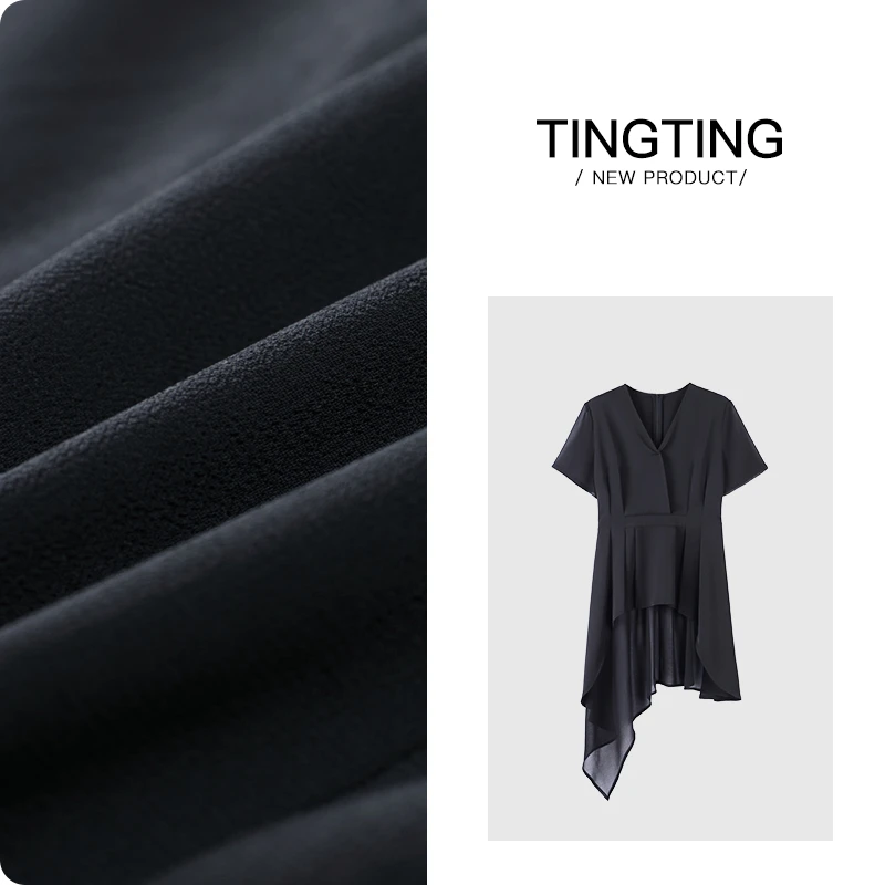 LWT1275“松弛拉满 ”显瘦高腰休闲薄款宽松气质上衣