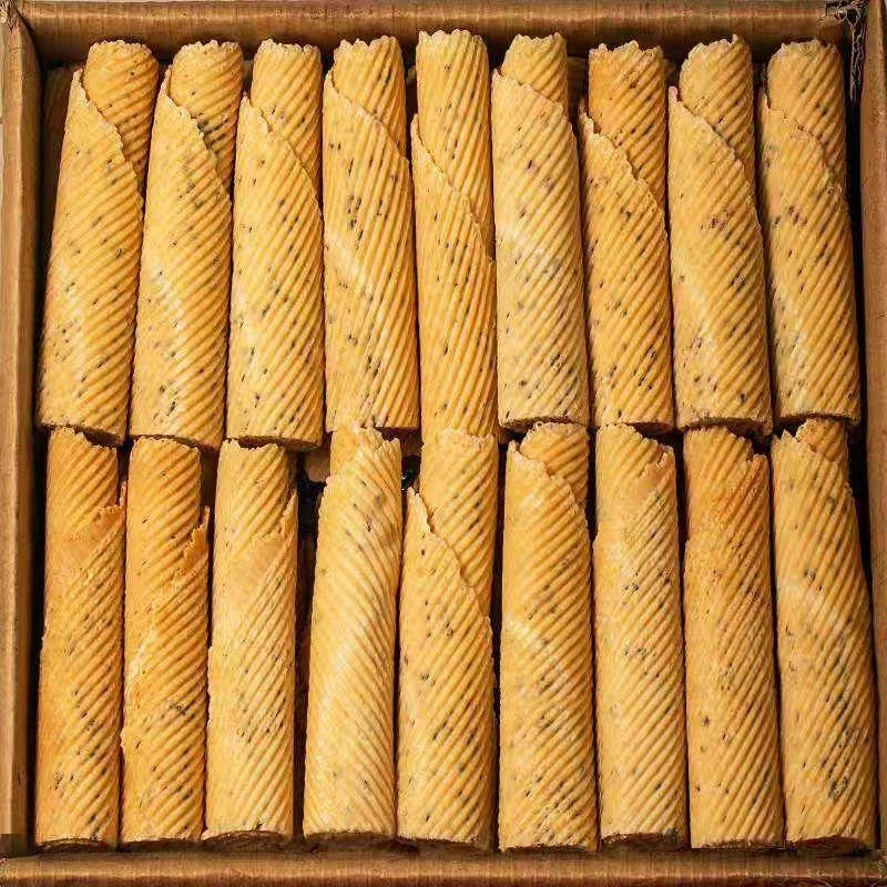 纯手工蛋卷 手工鸡蛋卷奶香味蛋酥卷 办公零食一整箱独立包装