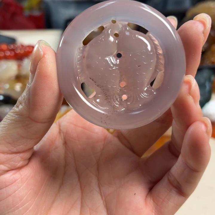 玛瑙/玉髓未镶嵌吊坠(不含链)