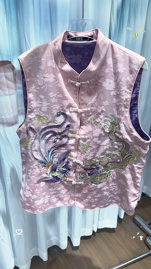 春季国风重工刺绣马甲