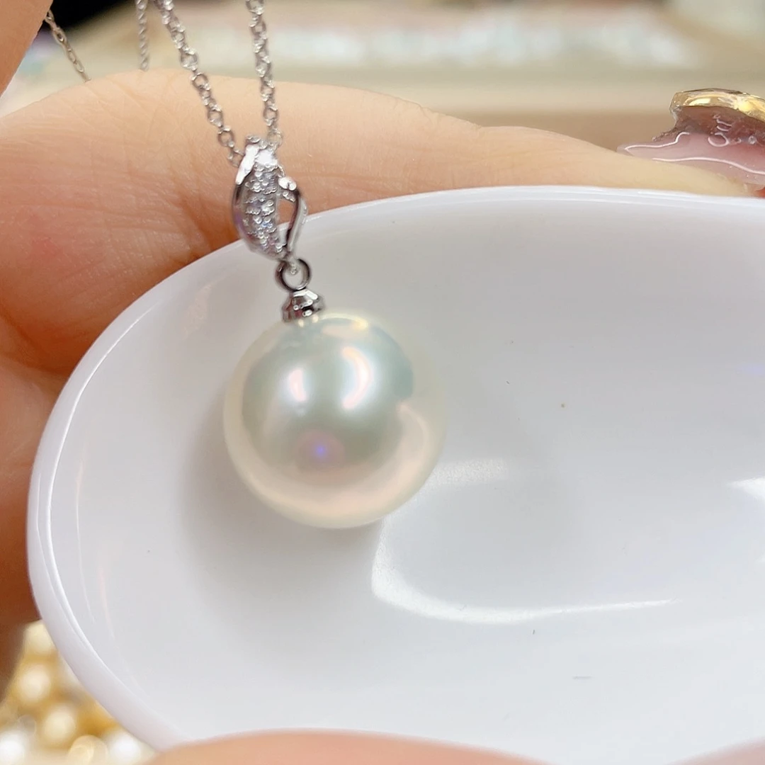 淡水珍珠未镶嵌吊坠(赠链)