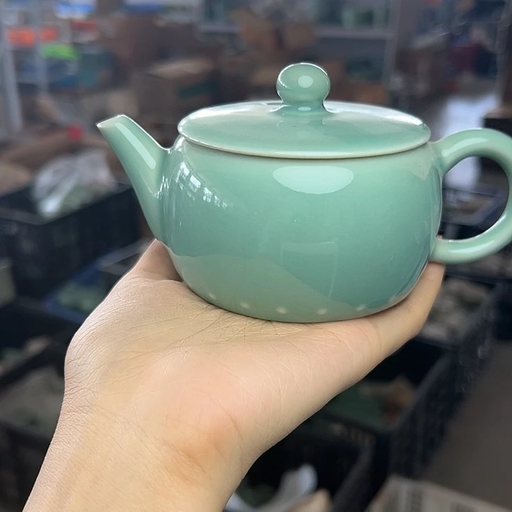 龙泉云间青瓷小米茶器