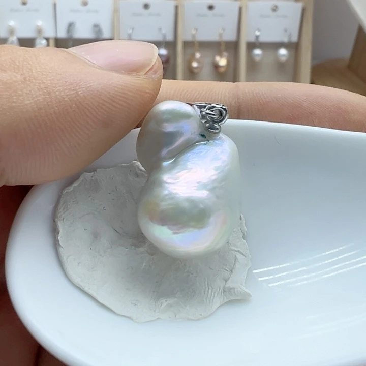 合金淡水珍珠天然淡水珍珠