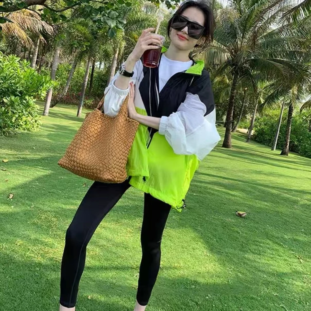 O5 薄款透气宽松防晒服（拍一发二清仓）