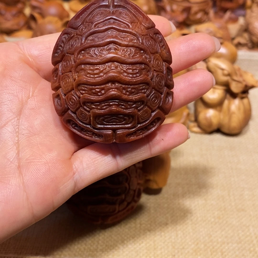 柏木（崖柏）仁**湖崖柏手把件，富甲