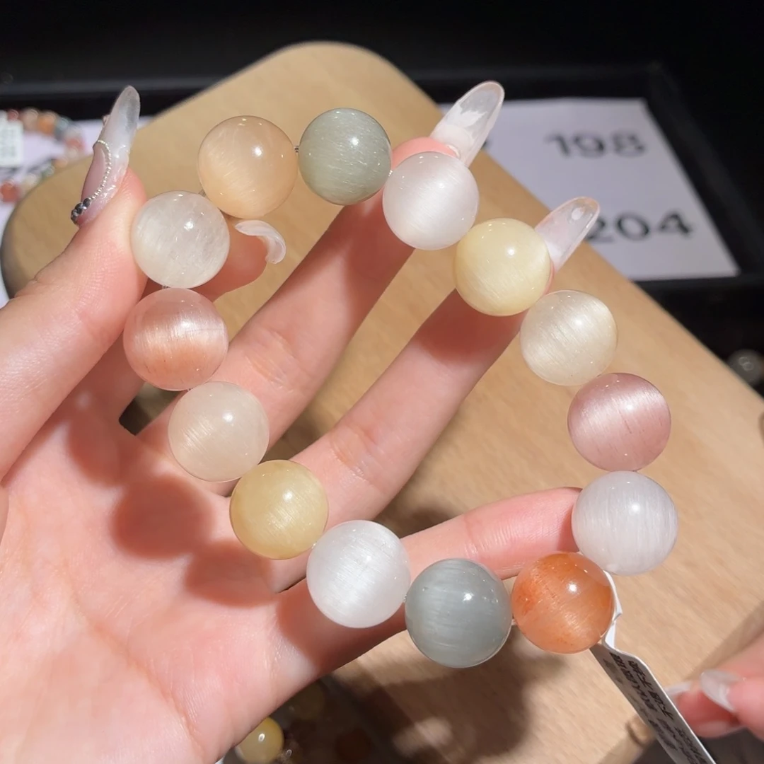 未镶嵌水晶手链195号多样性发一Y 15mm+