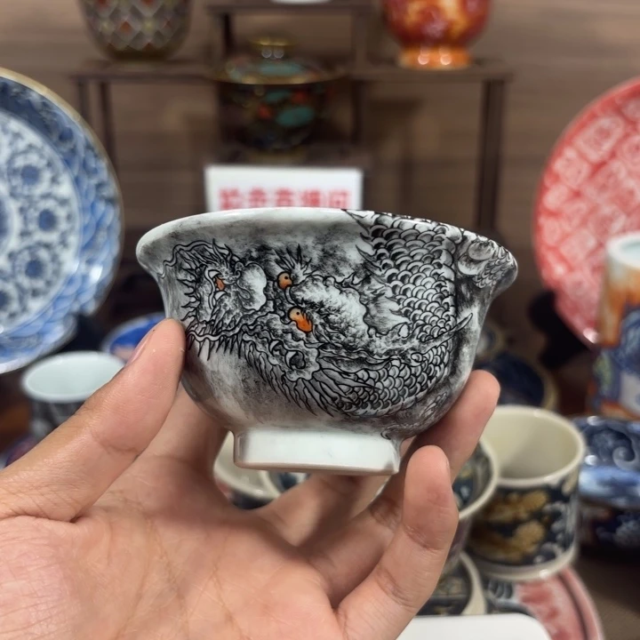 末***、景德镇手工手绘陶瓷