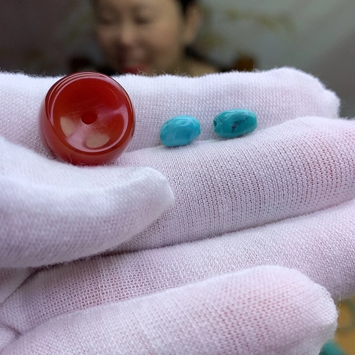 摇***篮玛瑙/玉髓未镶嵌原矿