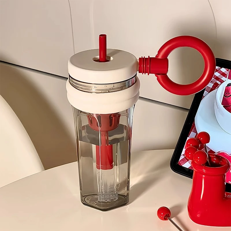 英国【轻奢】CoopKoop茶水分离吸管杯耐高温水杯女生高颜值杯子夏季