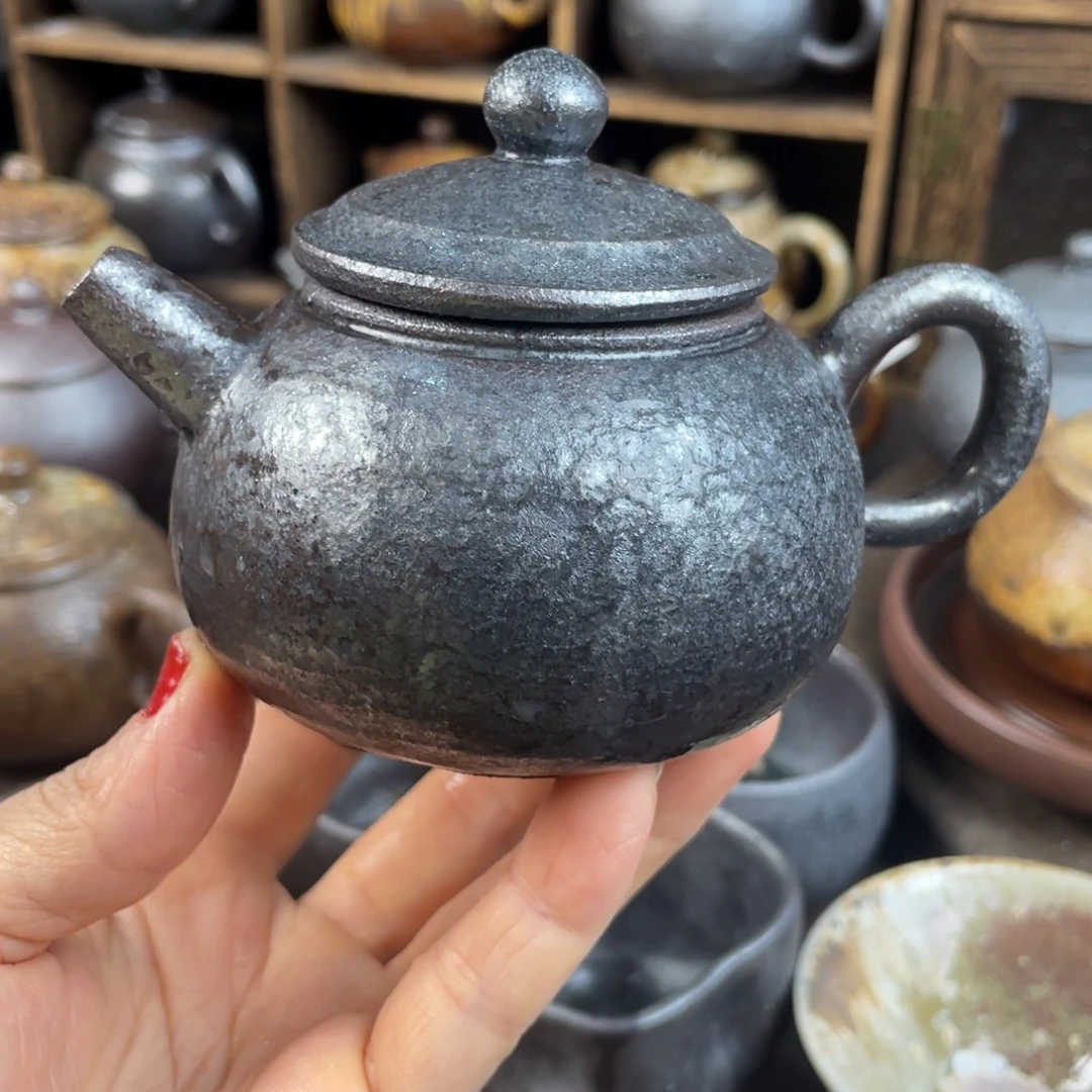 柴烧茶器主人壶壶