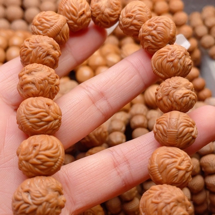 猴头核桃手串玩*命黑悟空