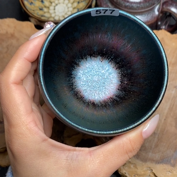 茶盏建窑建盏主人杯577