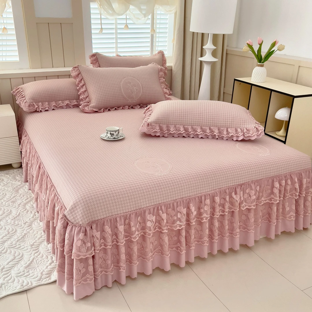 冰豆豆软凉席三件套已纶面料高分子凉席