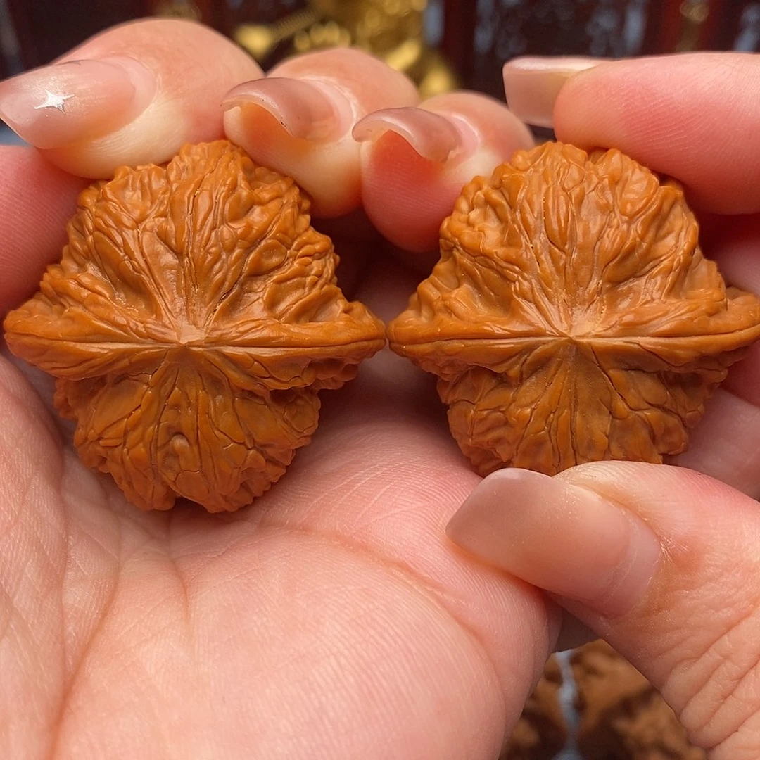 把件文玩核桃38全品毕业山地磨