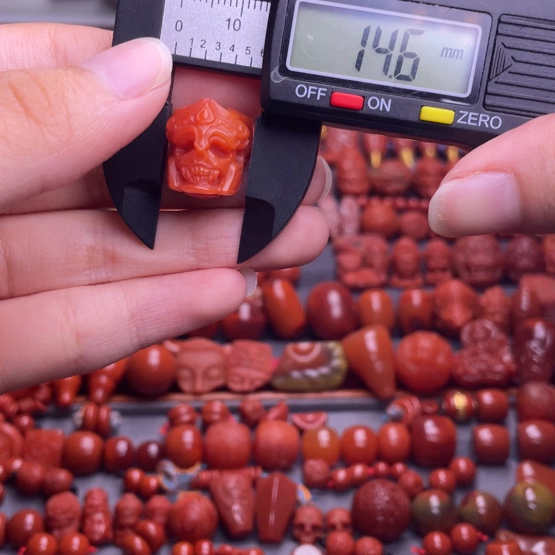 南红玛瑙未镶嵌配饰14+