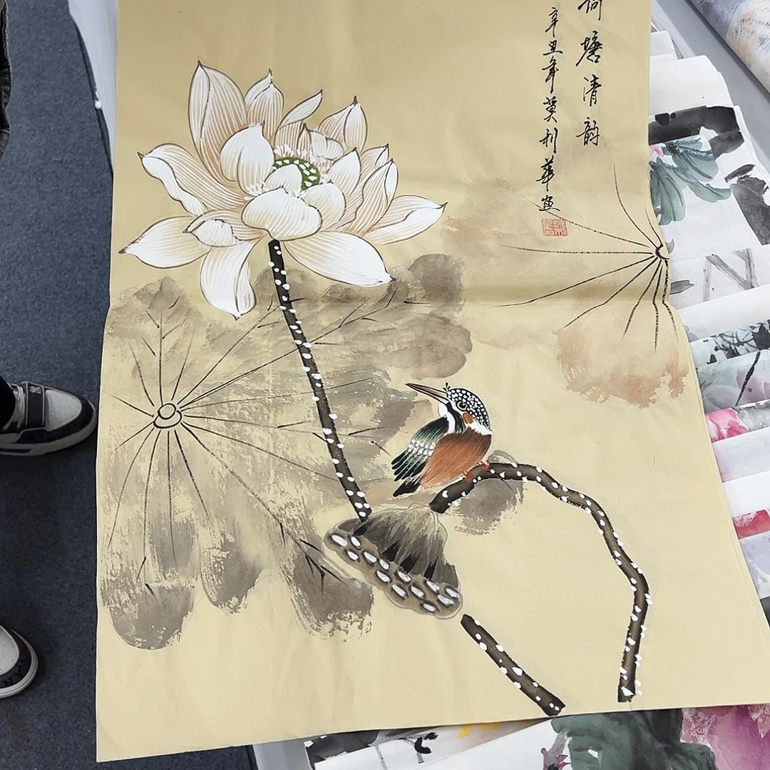 国画纯手绘作品欣赏
