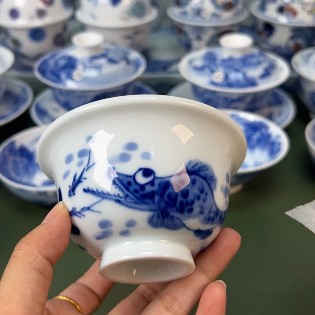 木木景德镇纯手工纯手绘茶具99