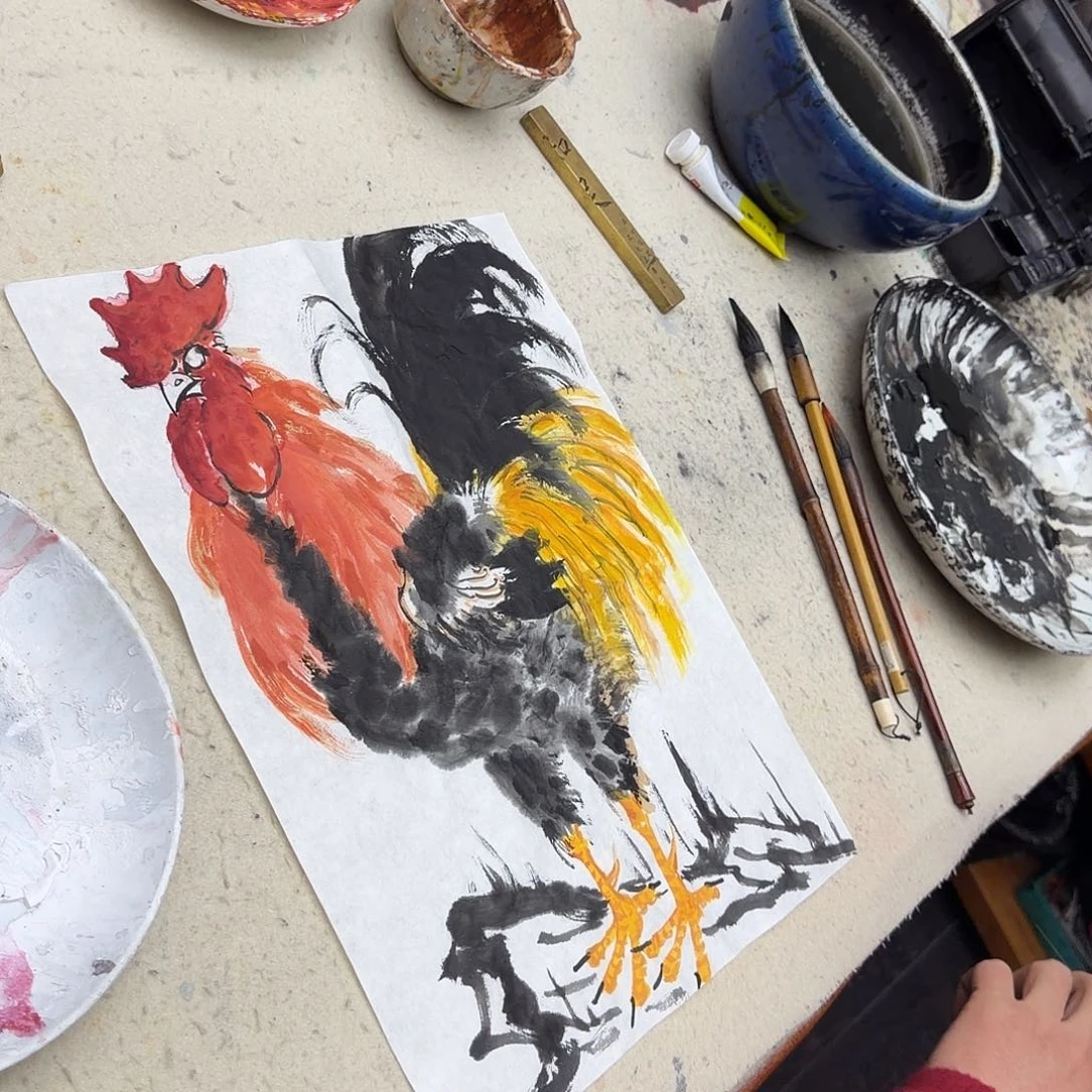 李***酒国画原作预定一平尺