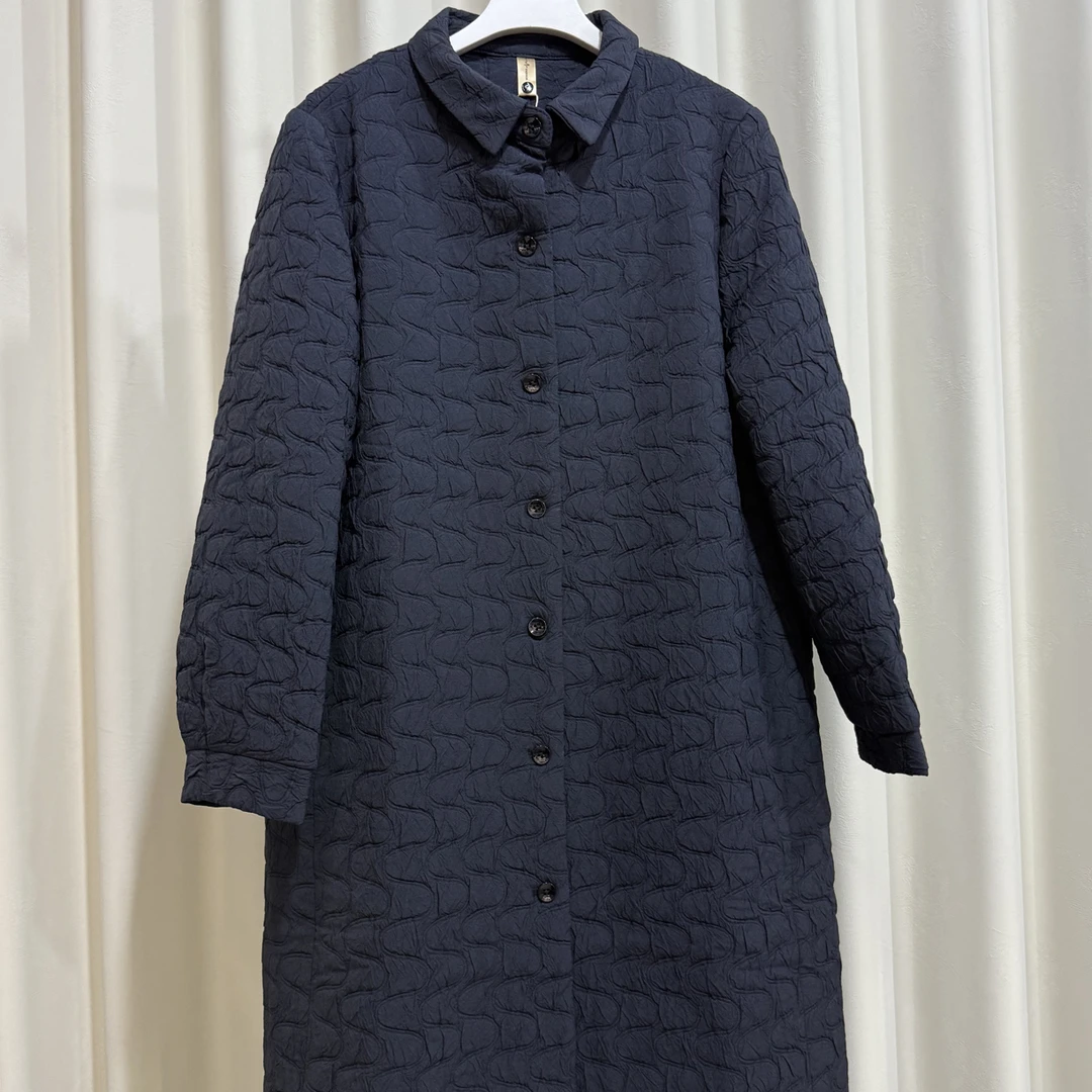 秋冬新款加棉中长款外套