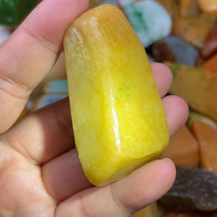 翡翠未镶嵌挂件缅甸翡翠