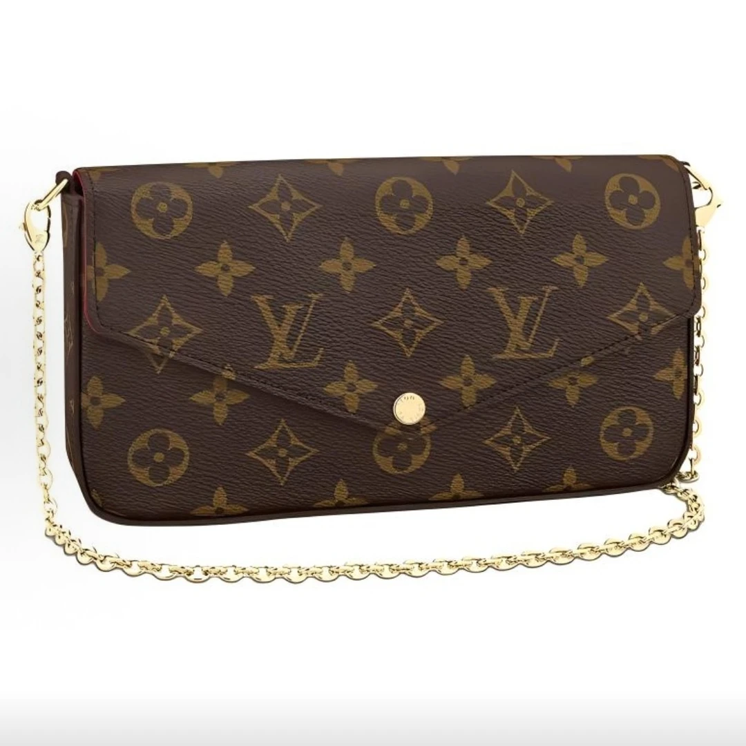 95新 LouisVuitton/路易威登 lv老花三合一芯片单肩女包14969296
