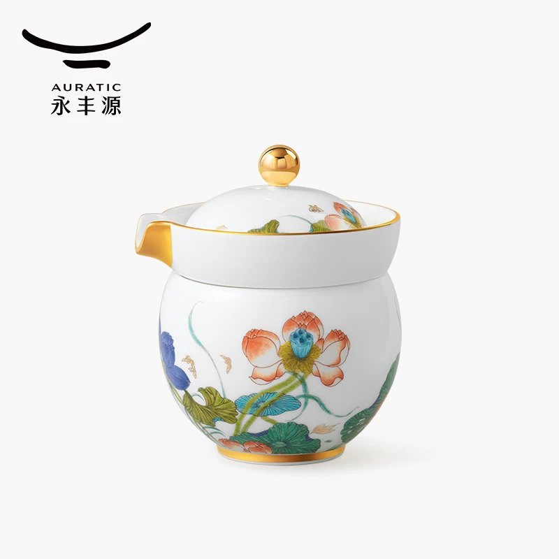 永丰源幸福礼幸福和鸣3头旅行茶具 快客杯便携式泡茶随身